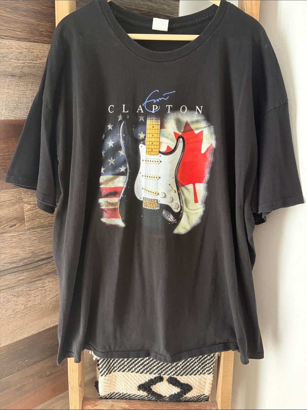 2023 Eric Clapton 60 Years ‘Livin on Blues Power’ Tour Tee